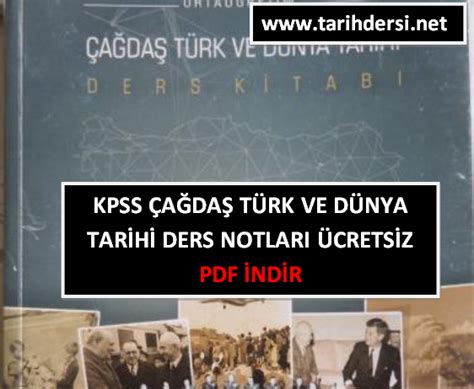 kpss çağdaş türk ve dünya tarihi pdf